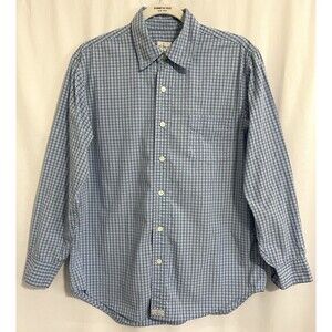 Calvin Klein Jeans Shirt Long Sleeve Plaid 100% Cotton Long Sleeve Plaid Men’s M